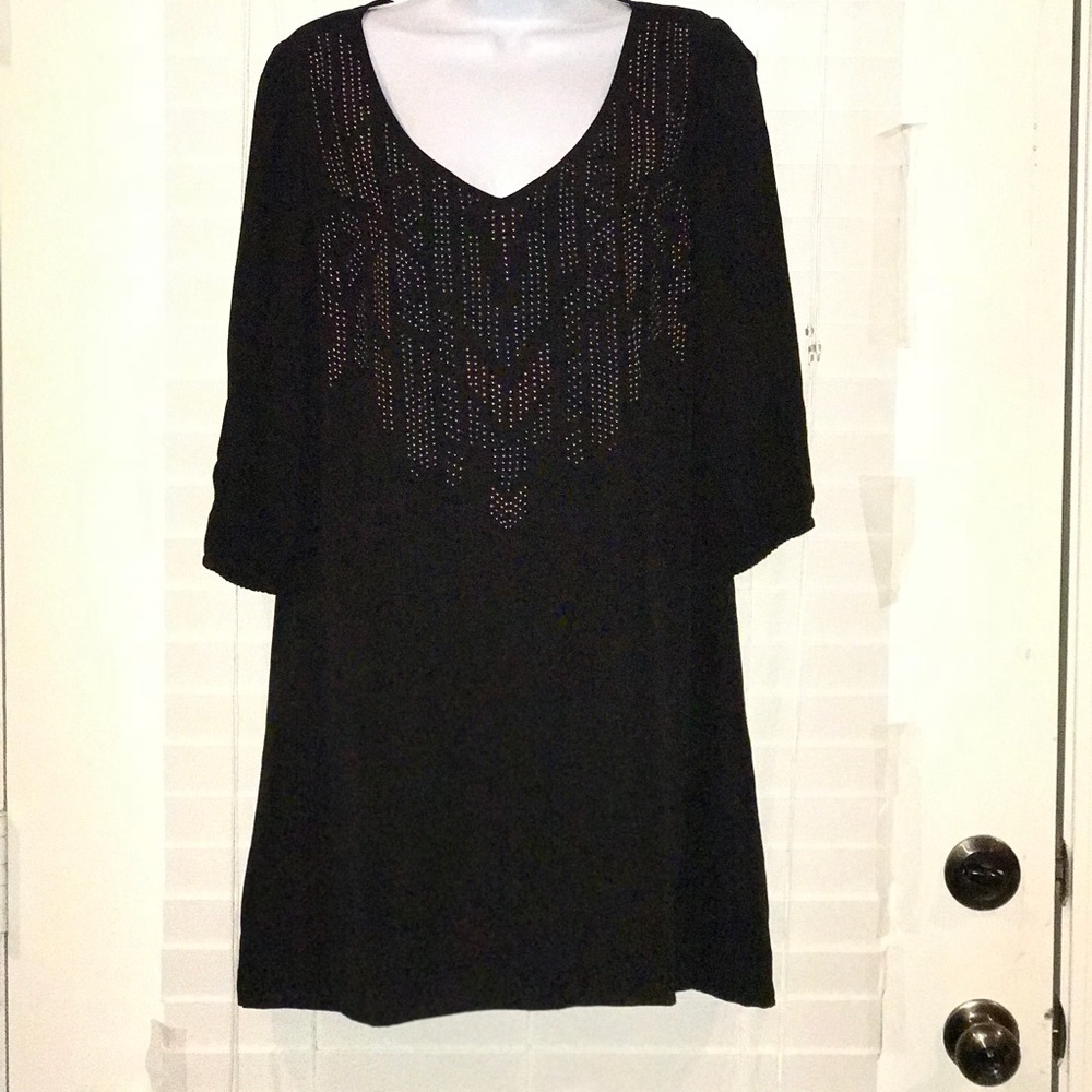 NWOT Be Bop Black Cold shoulder Dress